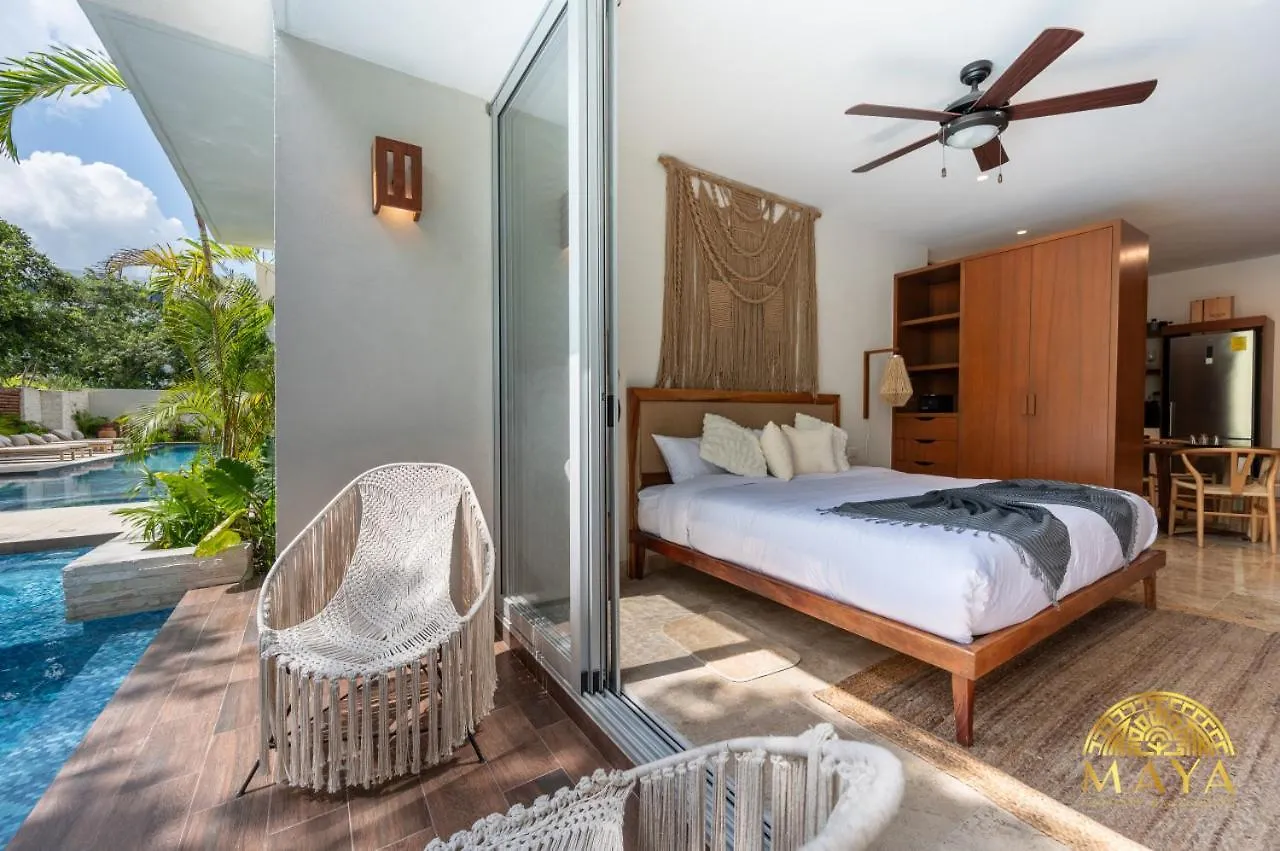Nhoa 107B Lux 1Br Condo Pool Access In Aldea Zama Tulum